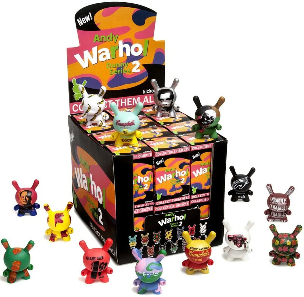 Andy Warhol 3" Dunny Surprise Box Series 2