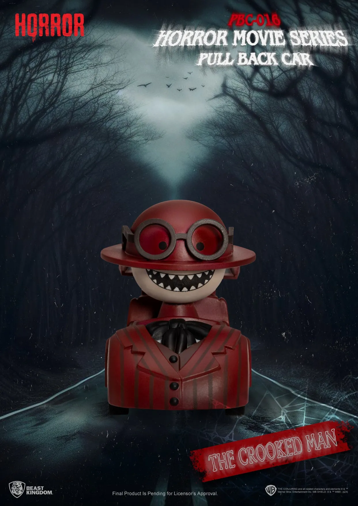 Beast Kingdom PBC-016 Horror Movie Series Pull Back Car Blind Box Set(6pcs)