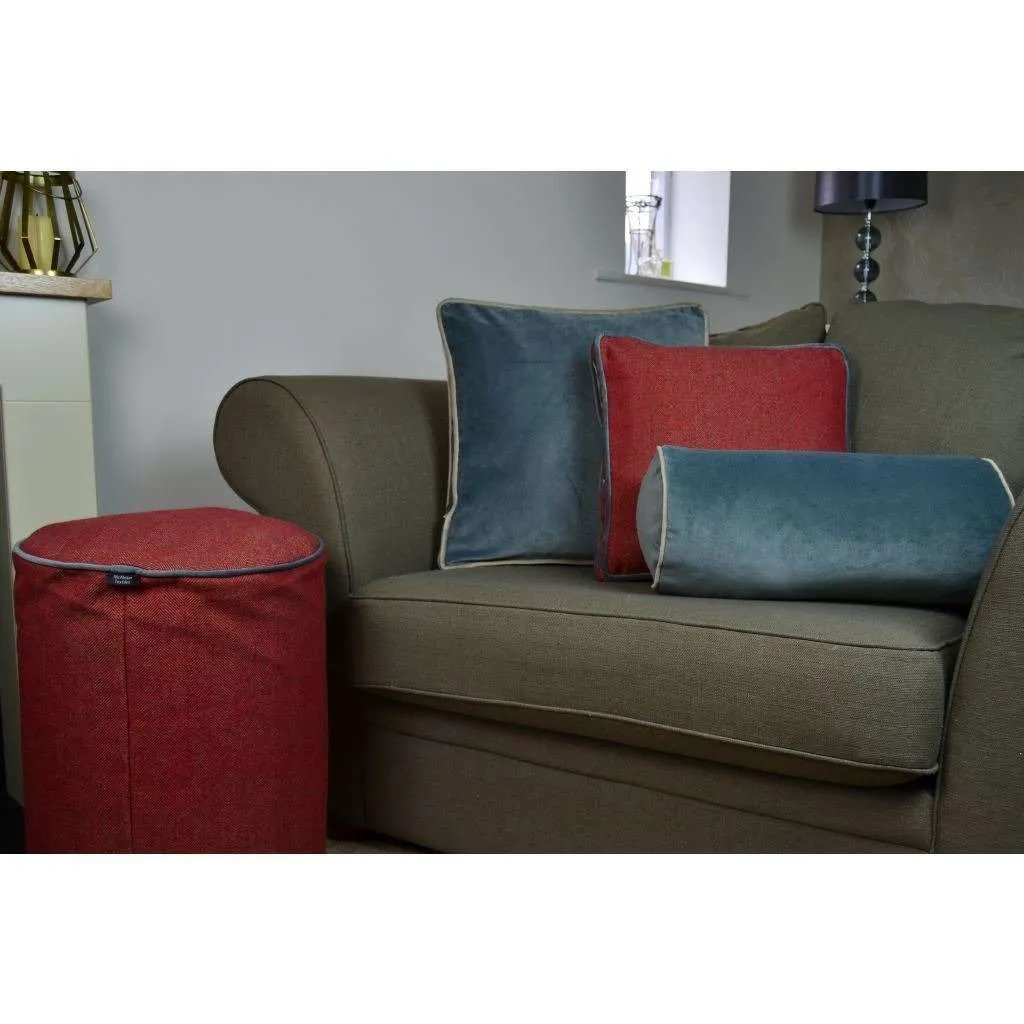 Deluxe Velvet Charcoal Grey Box  43cm x 43cm x 3cm