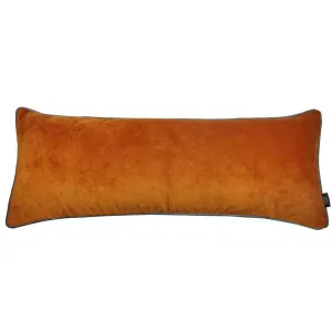 Deluxe Velvet Large Burnt Orange Bed Pillow