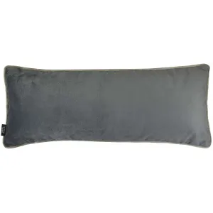Deluxe Velvet Large Charcoal Grey Bed Pillow