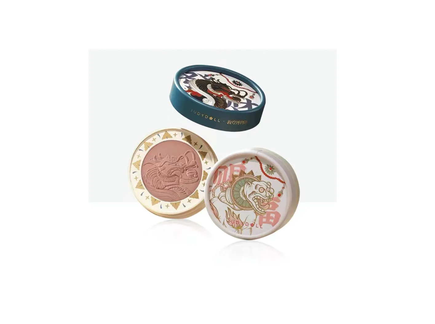 Judydoll Auspicious Beast Embossment Blusher