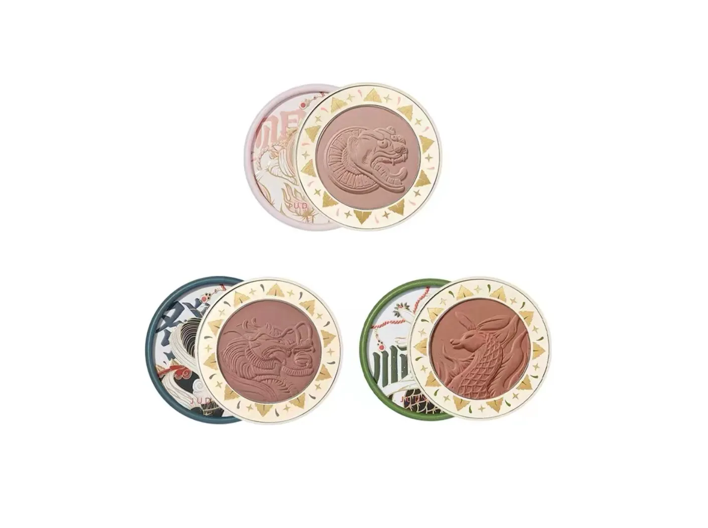 Judydoll Auspicious Beast Embossment Blusher