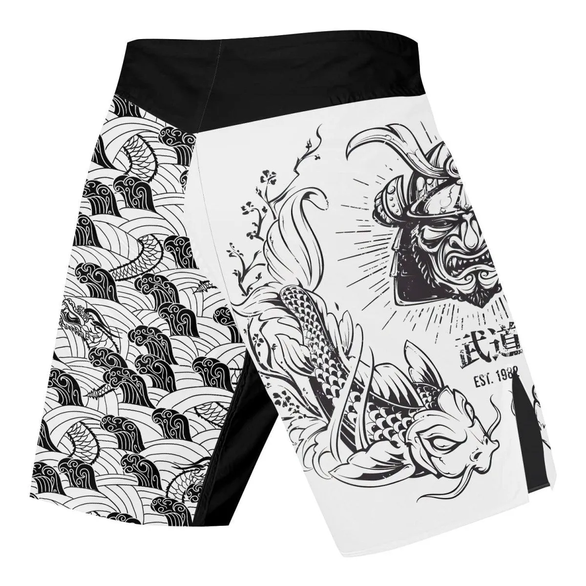 Samurai Dragon Fight Shorts