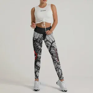 Samurai VS Dragon Leggings