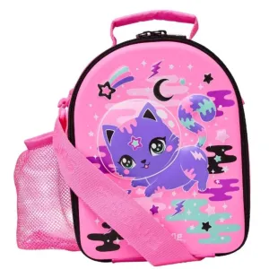 Smiggle Away Hard Top Lunch Box With Strap, Pink, 3Y 
