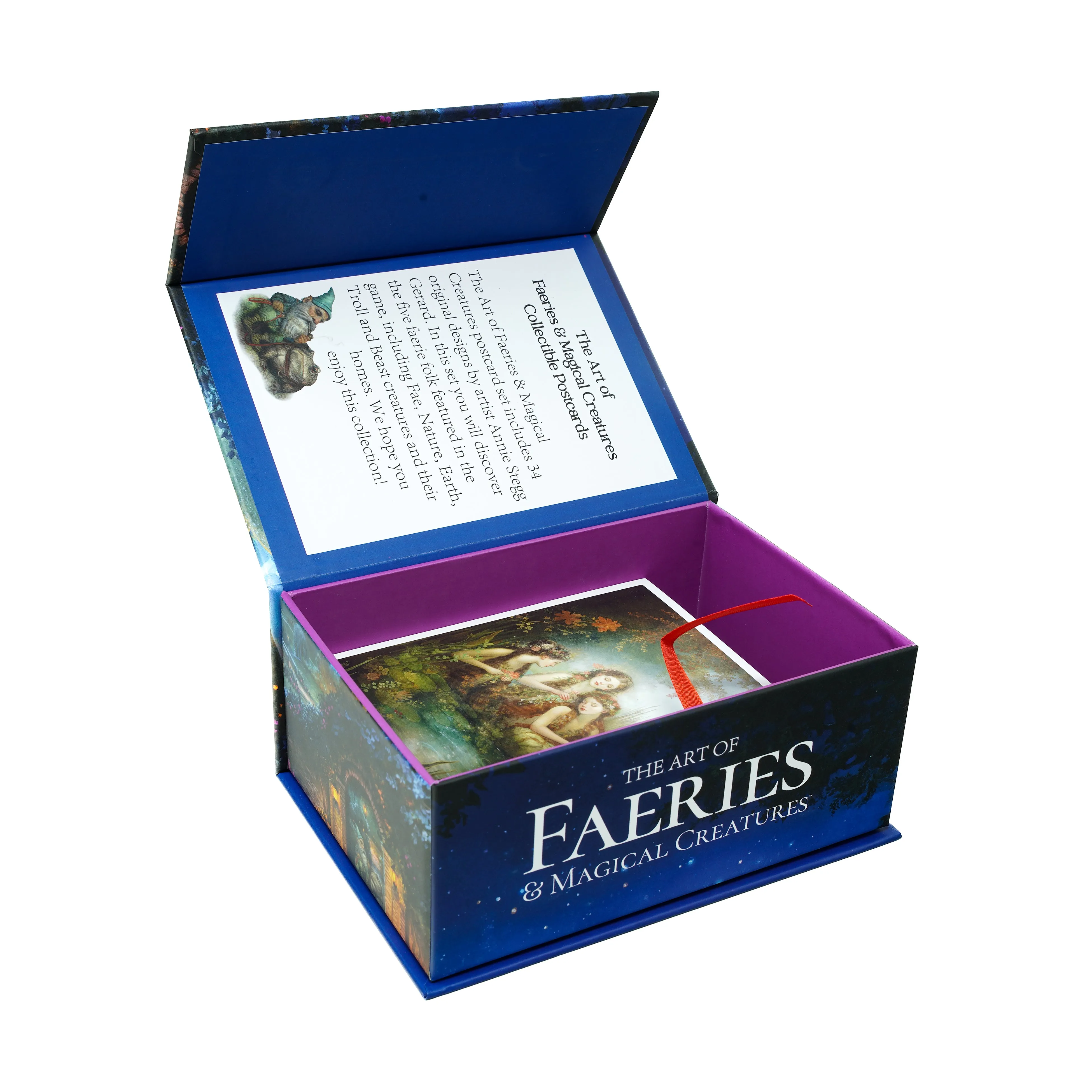 The Art of Faeries & Magical Creatures - Collectible Postcards in Gift Box